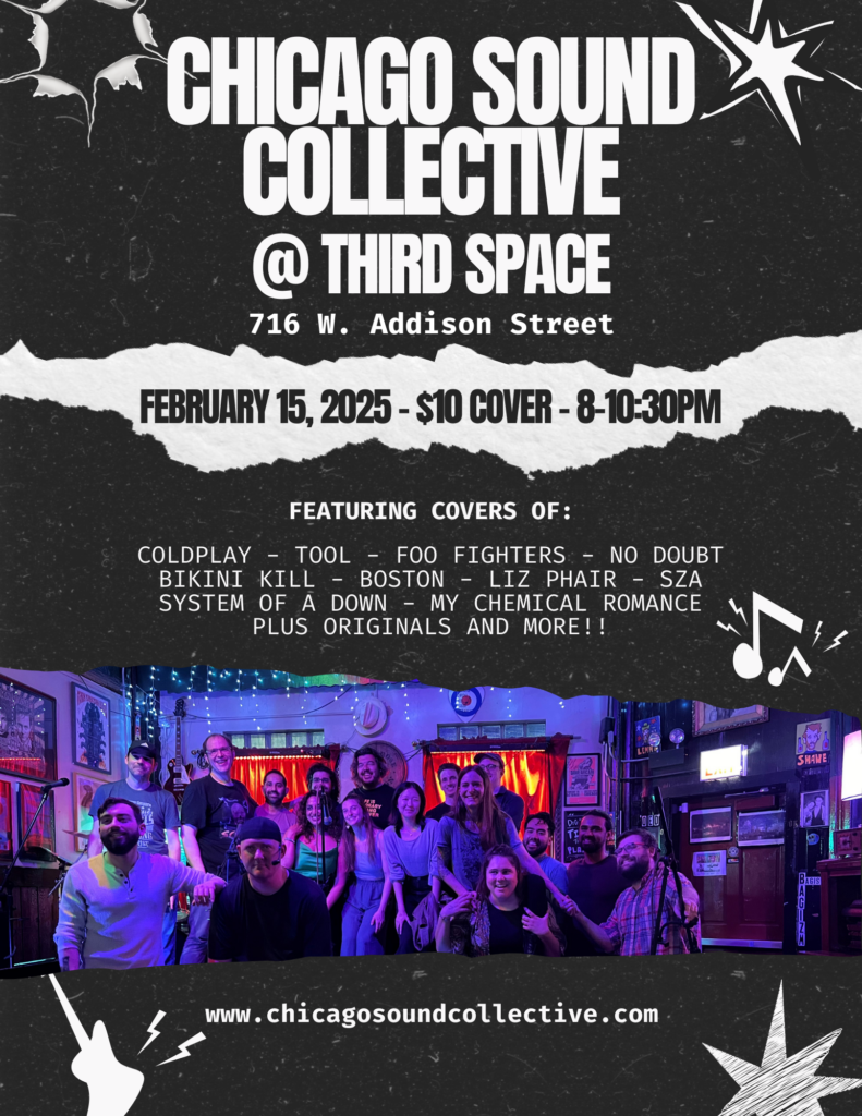 🎶 Chicago Sound Collective Live at Third Space Chicago 🎶 - Chicago ...
